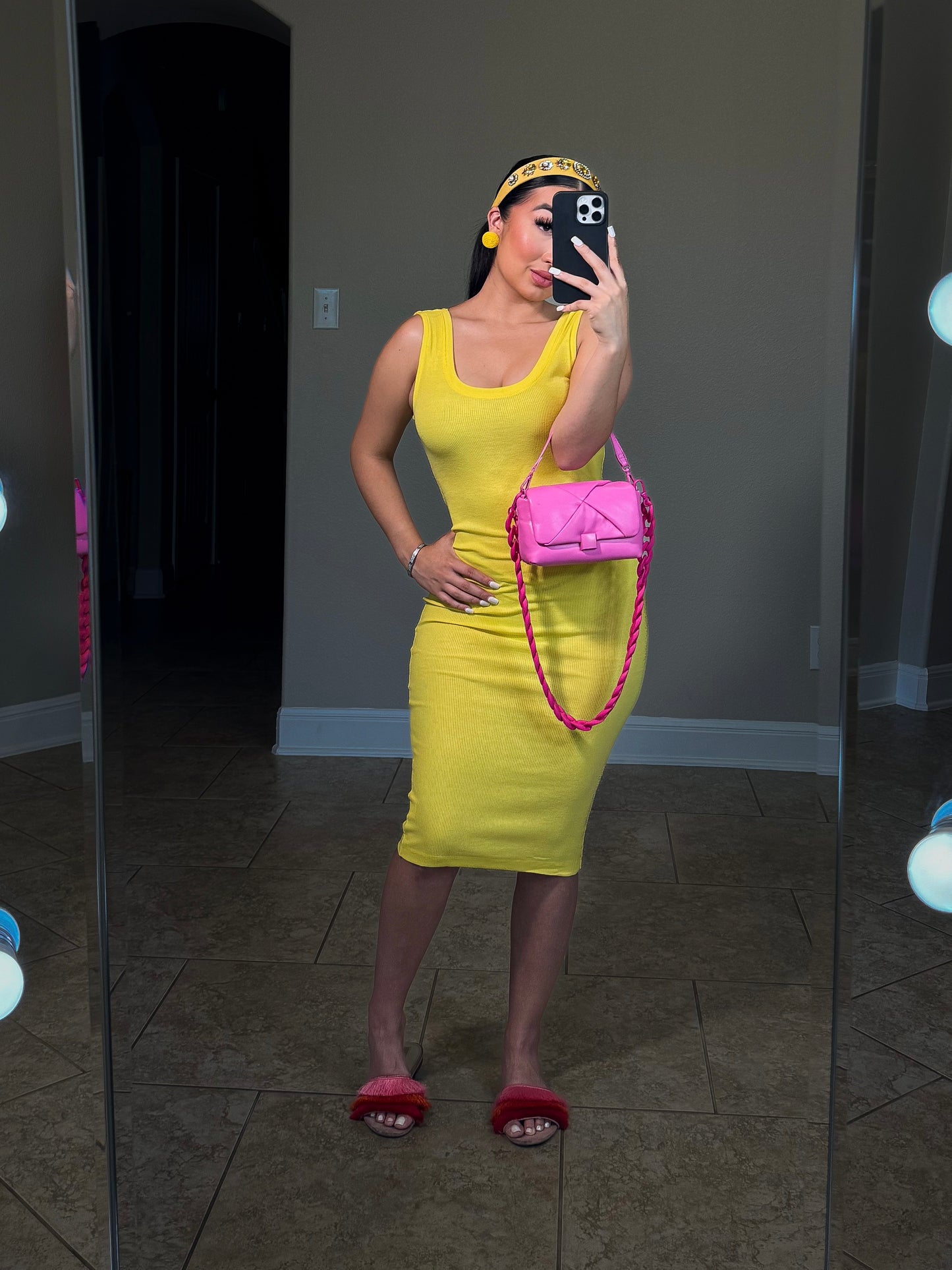 Snatch Me Up - Midi Dress