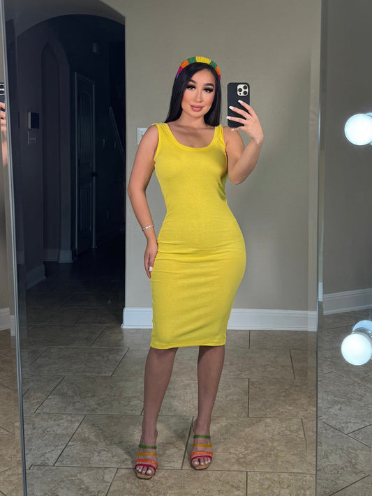 Snatch Me Up - Midi Dress